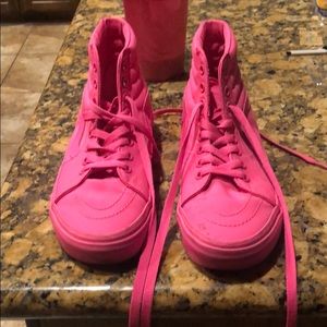Vans High Top - Hot Pink Sz 6.5